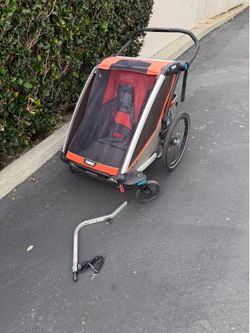 Thule double seat chariot