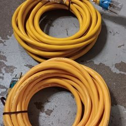 25 Ft Extensión Cords,  12 Gauge,  $25 Each 