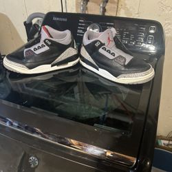 Jordan 3 Cement Black