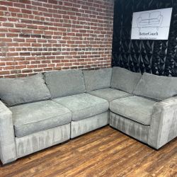 Delivery Available Maceys 4pc L shape sectional