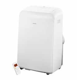 Insignia™ - 250 Sq. Ft. 6,000 BTU Portable Air Conditioner - White Model: NS-AC06PWH1