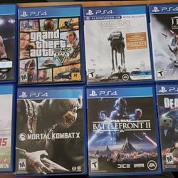 PS4 Games Your Choice