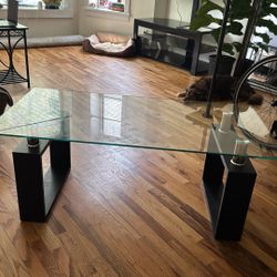Glass Table Living Room Table
