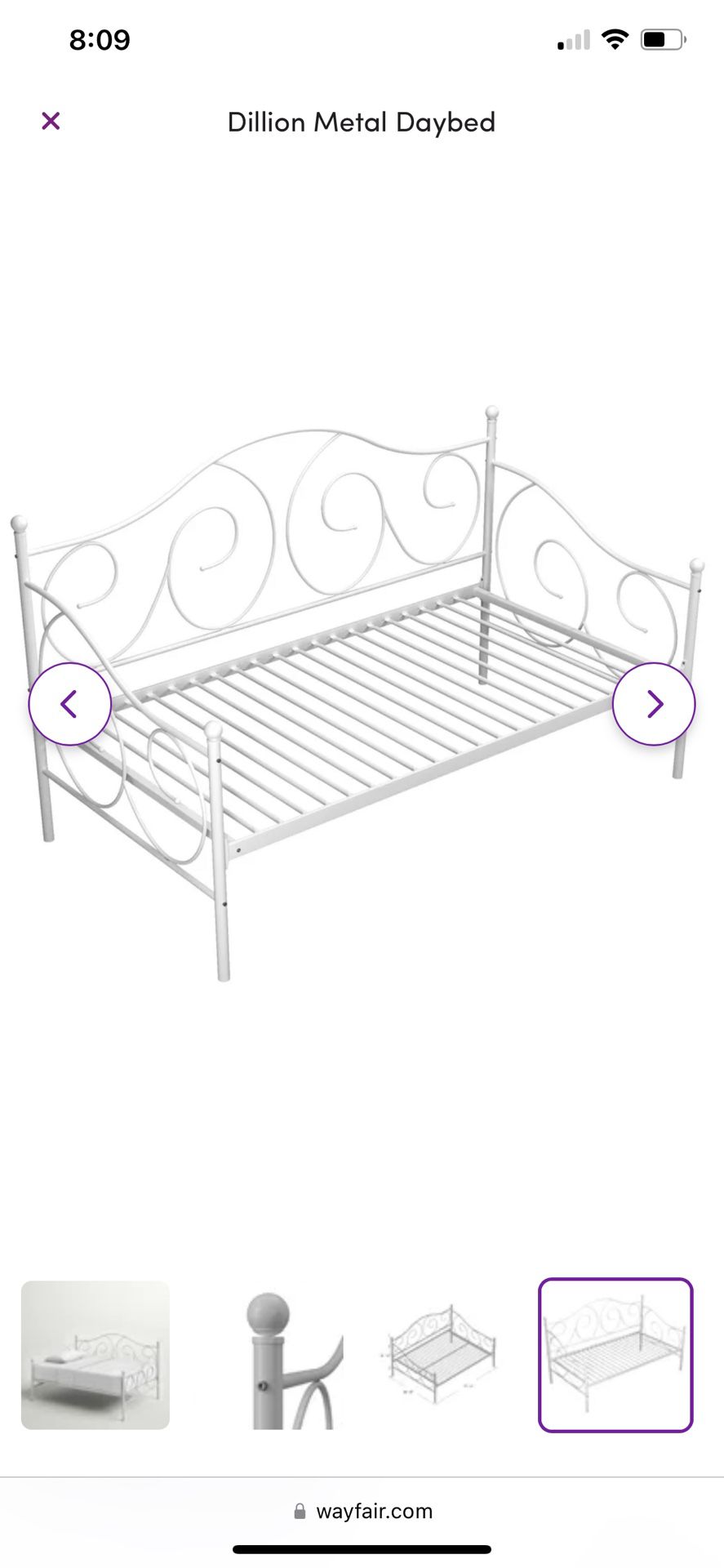 Twin Size Day Bed 