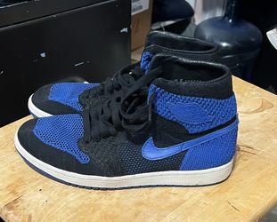 Size 9.5 - Jordan 1 Retro High OG Flyknit Royal 2017