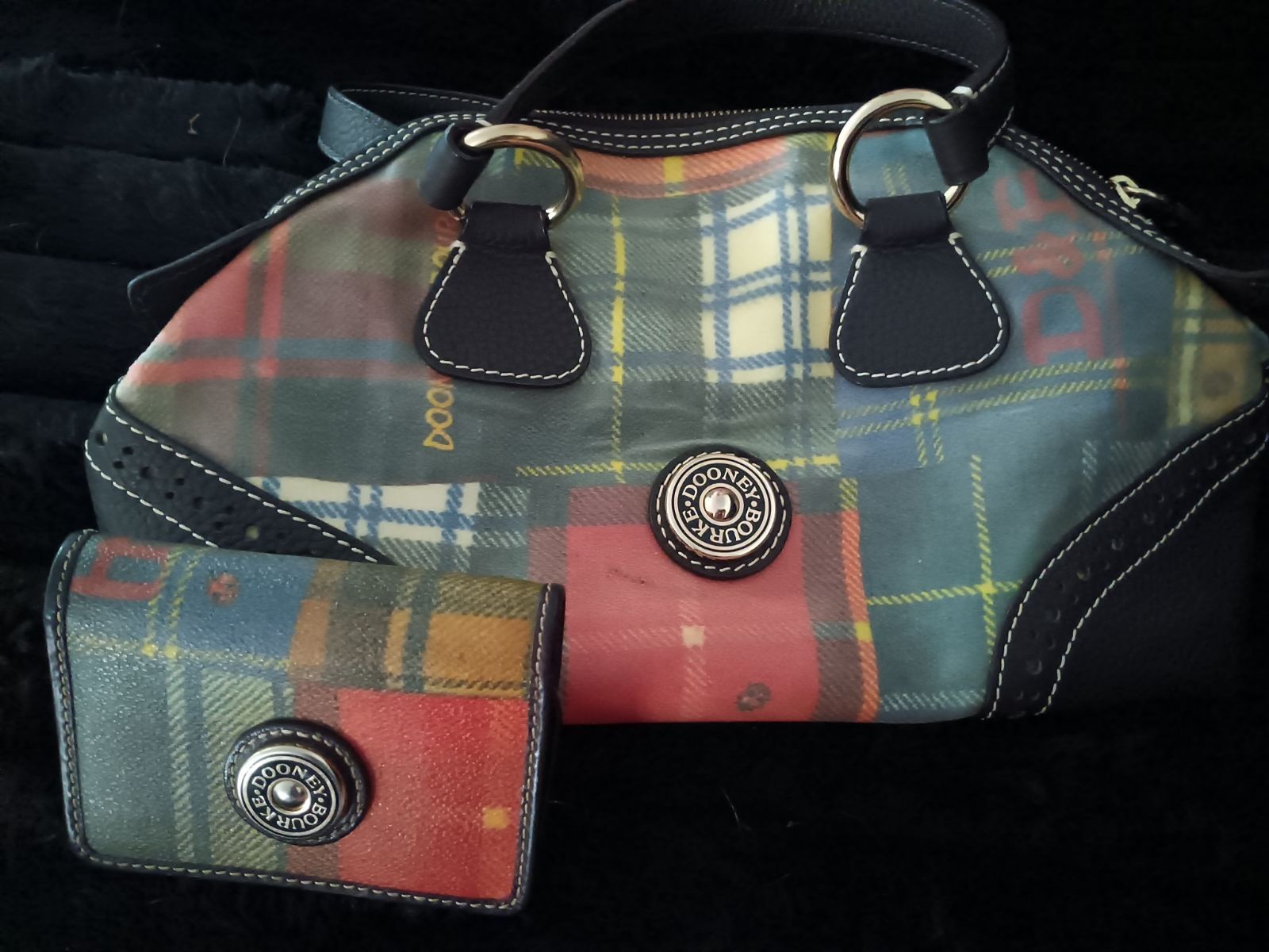 Dooney And Bourke Purse With Matching Wallet