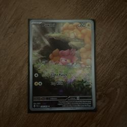 Shiny Pawmi Full Art Pokémon Card