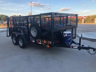 New lawn care maintenance trailer(only trailer)