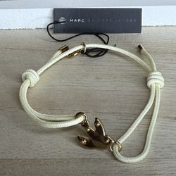 (MT357) NWT Marc by Marc Jacobs Corded Friendship Bracelet