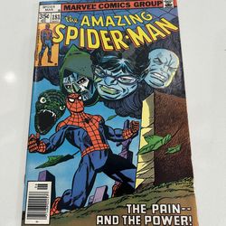 Amazing Spider-Man 181 1st prnt 1978 Origin & history re-told NEWSSTAND, FN+