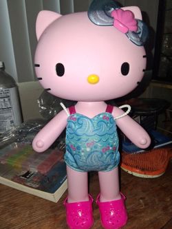 Pink Hello kitty doll 12"