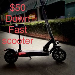 ⚡️ WEEKEND SALE: E-Scooter! $50 Down & No Credit Check 