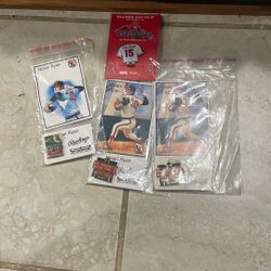 3 vintage Nolan Ryan Card With Pin. Salmon Cap Clip. $35 Take All.