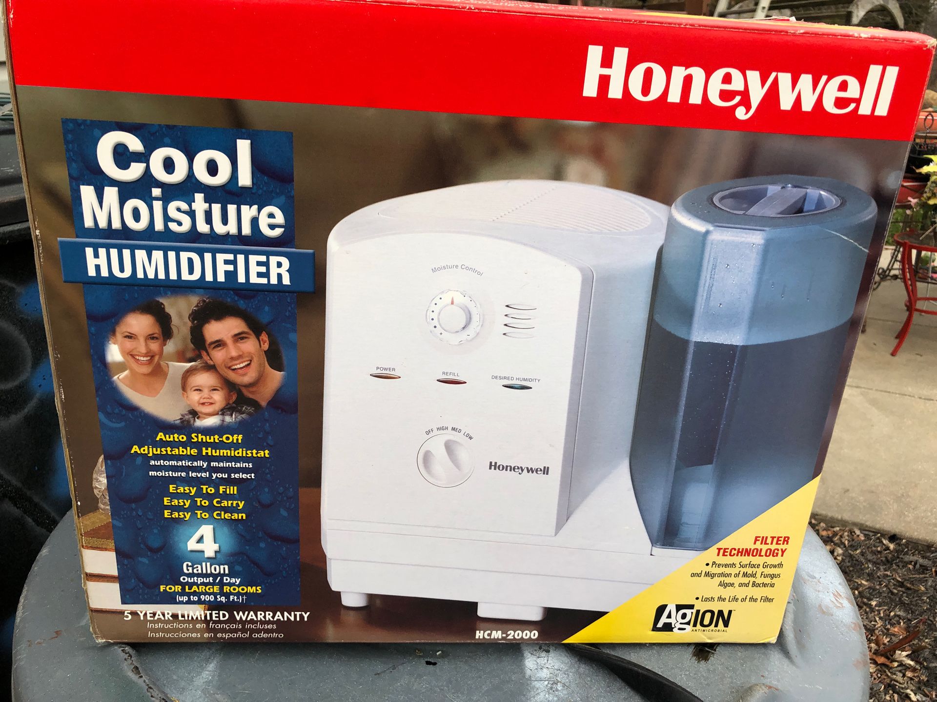 Humidifier Honeywell HCM-2000 New in Box