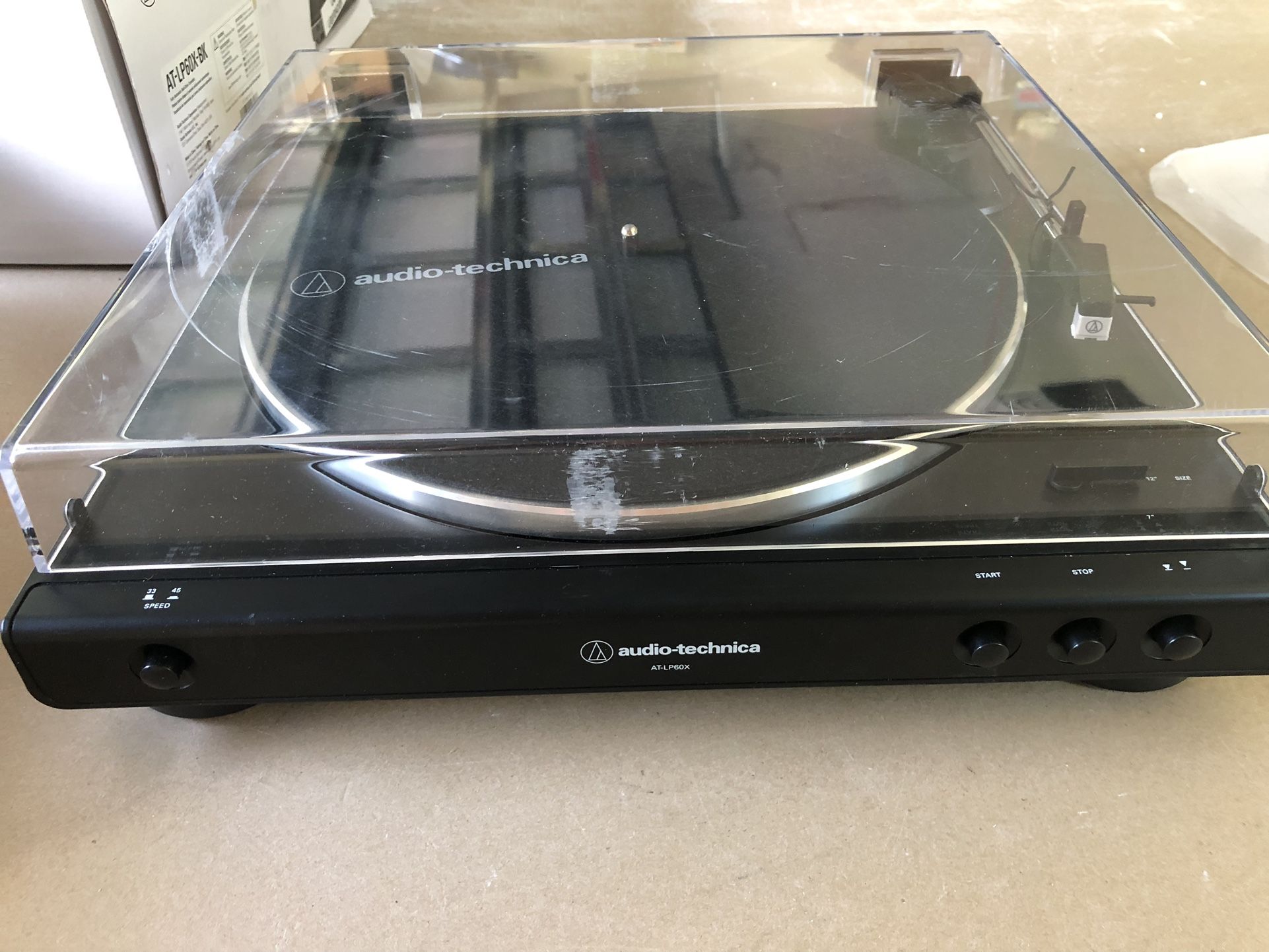 Audio-Technica AT-LP60X Turntable - Black