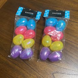 New Iridescent Easter Eggs Two 8 Packs