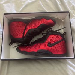 Nike Air Foamposite Pro Red Black Sneakers