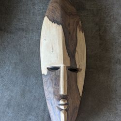 Hadn't Carved Wooden Tribal Mask