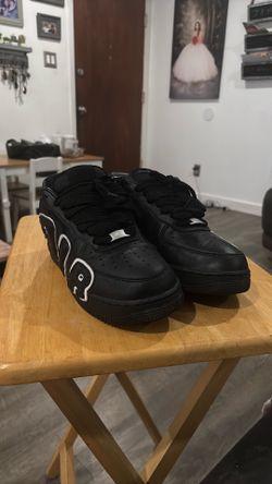 cpfm black air force 1 size 8