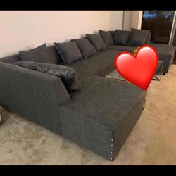 U Sectional Furniture Pillows Included. Brand New