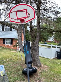 Portable Adjustable Basketball Hoop – Pickup Today