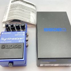 Boss SY-1 Synthesizer Pedal Guitar 