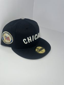 Navy Chicago Hat with Detroit All Star Game Patch