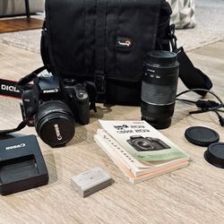 Canon EOS Rebel XS + Lenses