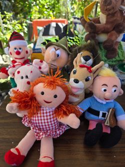 7 Plushes from THE ISLAND OF MISFIT TOYS