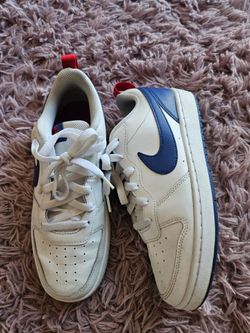 Nike Low-Top Sneakers White Navy Red