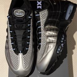 Palace x Air Max 95 - ‘Metallic Silver’ - Size 12.5M - 2026