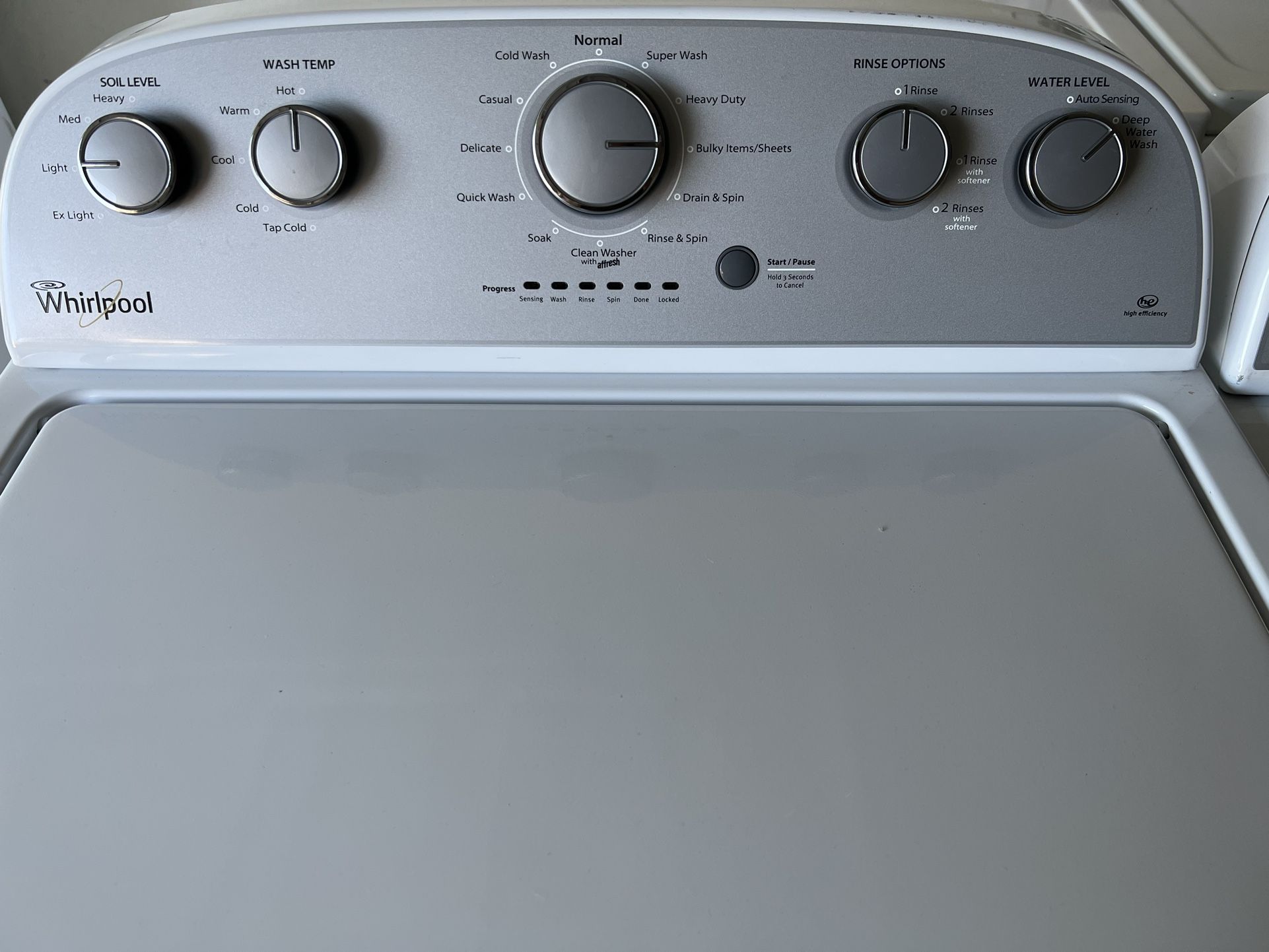 Whirlpool Washer Appliances