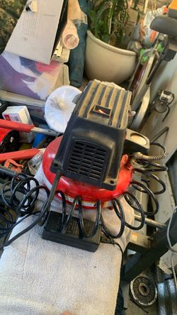 Husky Red Portable Air Compressor