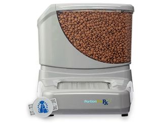 Automatic dog food feeders