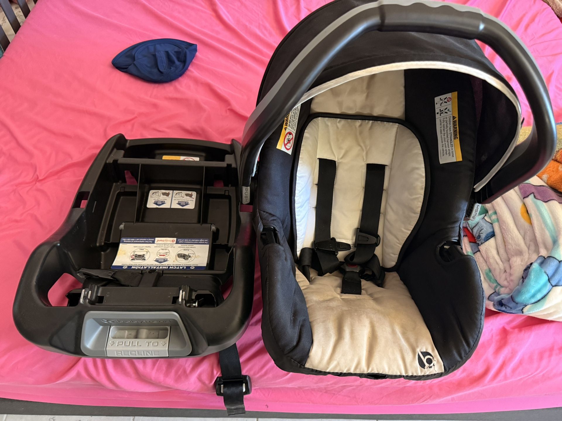 Baby Carseat And base