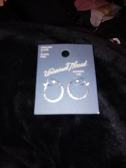 Sterling Silver Hoop Earrings