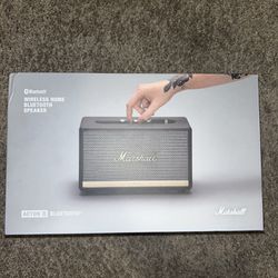 Marshall Acton II Bluetooth Speaker Black (SAME DAY SHIP)