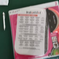 INSTANT POT COOK TIMES 