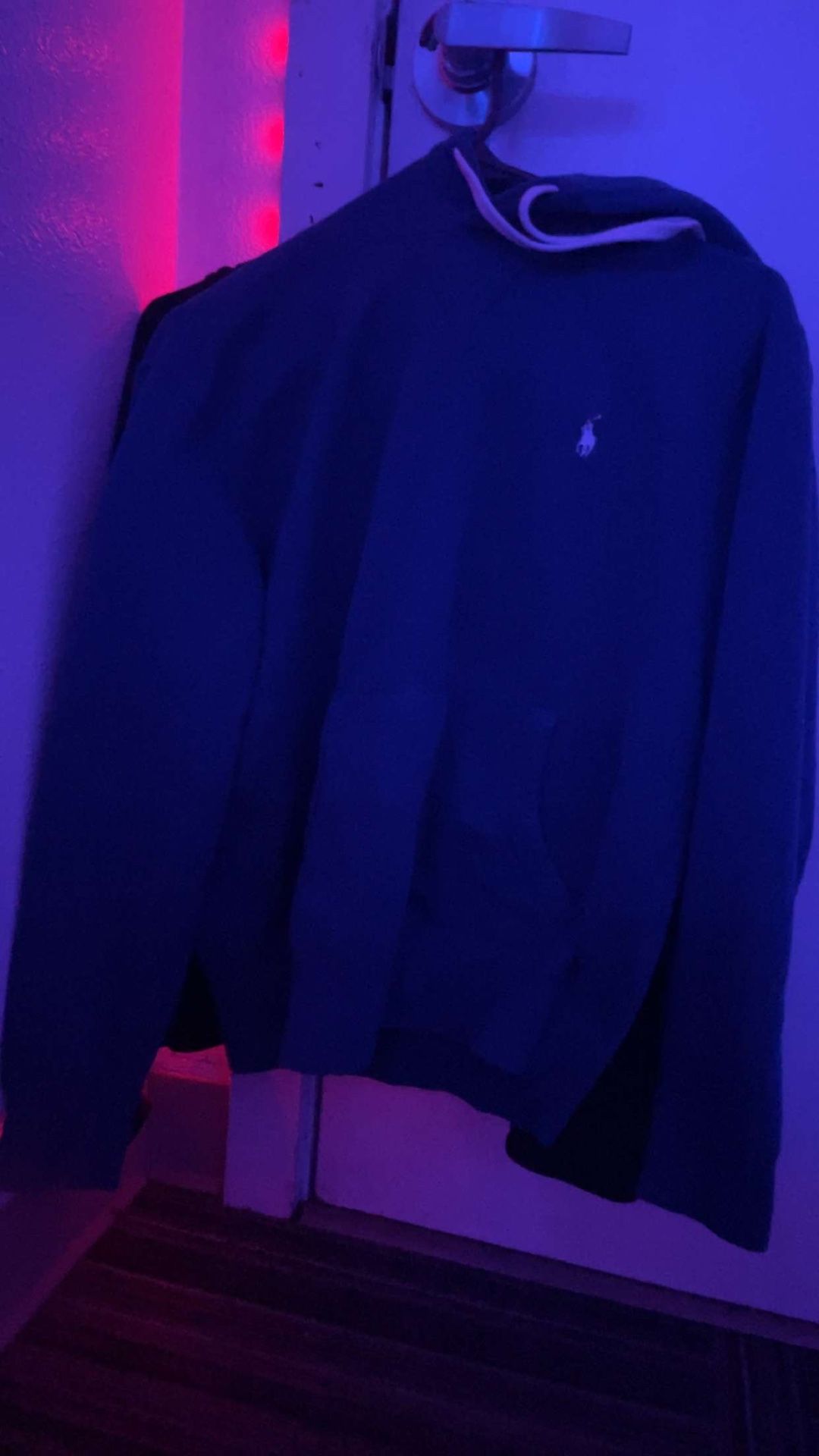 Blue Polo Hoodie