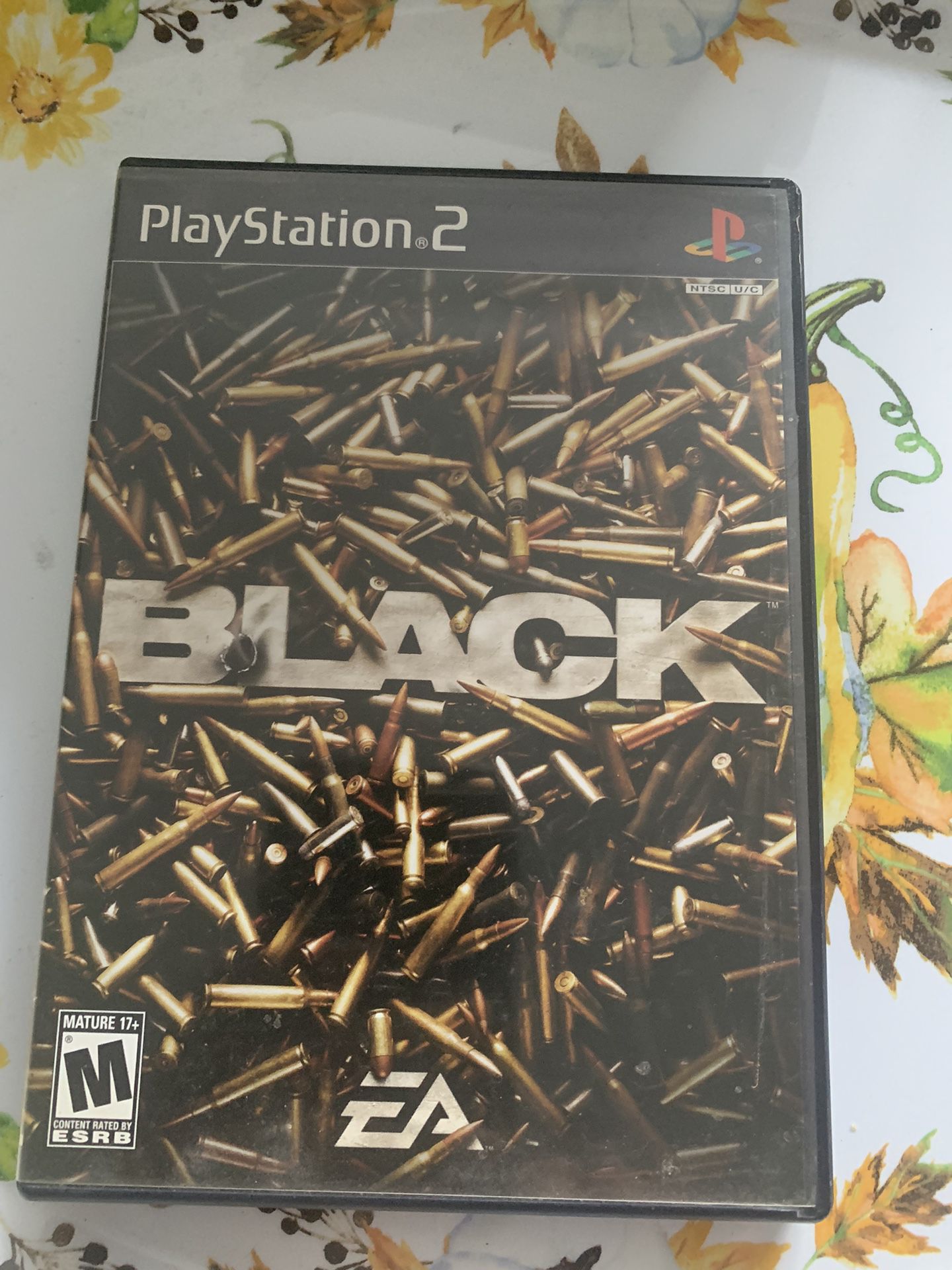 Black Game For PS2 PlayStation 2