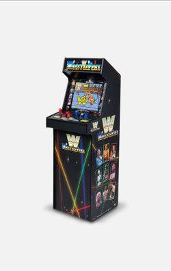 4 Player WWE Supreme Series Premium Arcade Cabinet, 5 Games Included