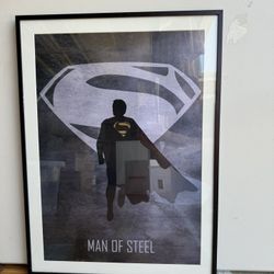 Superman: Man Of Steel Poster