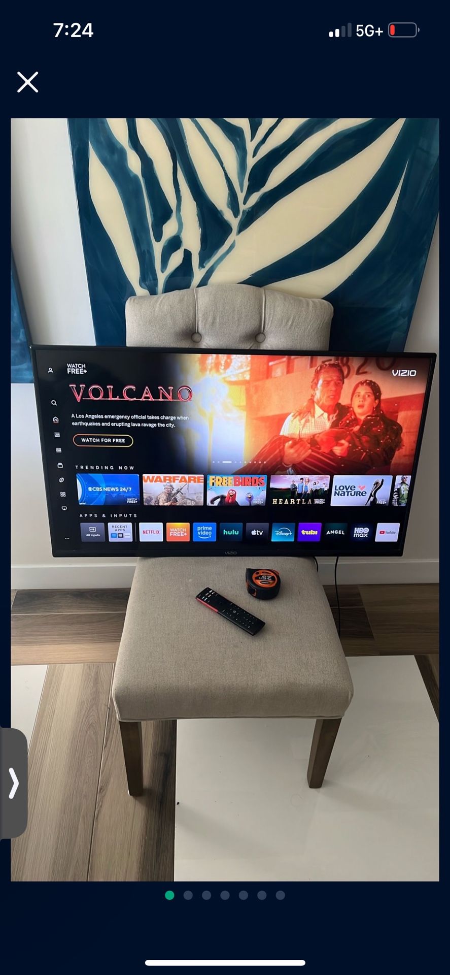 Vizio Smart TV Works Perfect No Scratches 