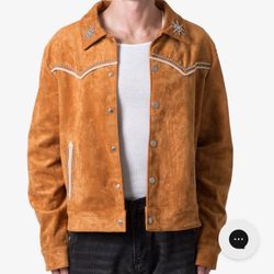 Suede Western Style Jacket 