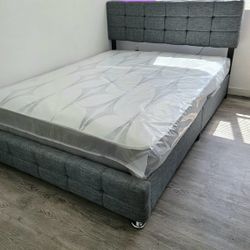 NEW QUEEN-SIZE MATTRESS AND BOX SPRING 🆕️