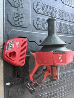 Milwaukee M12 Snake, Battery 4.0 Ah And Charger 
