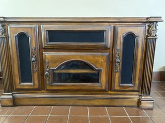 Entertainment Center - Faux Antique Finish