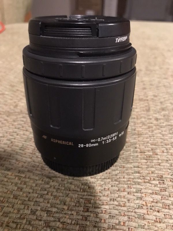 Tamron 28-80mm lens Canon mount