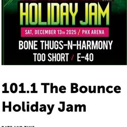 101 Bounce Holiday Jam Concert