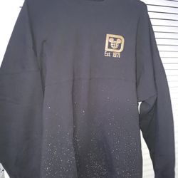  Disney World Belle of the Ball Bronze Spirit Jersey Shirt Size XL Black With Bronze Sprinkles On Lower Bottom. Condition is Used Excellent Condition.